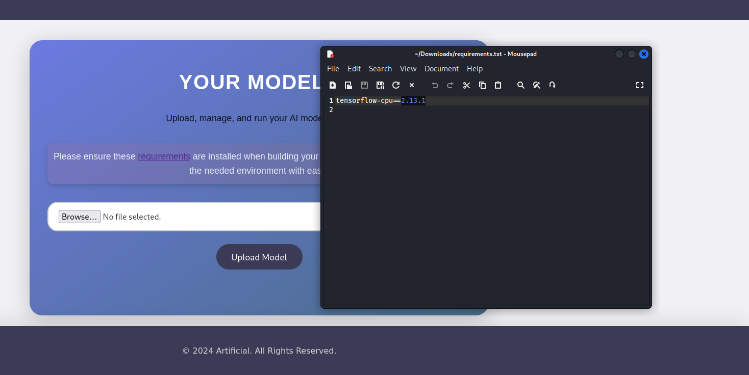 Upload Completion Screen